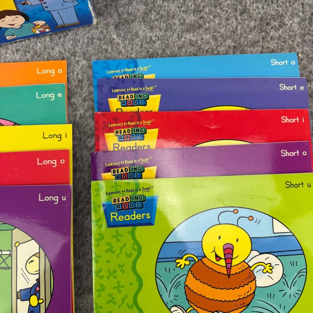 ✅Learning Resources Reading Rods Readers Phonics Foundation Book Set 1 - Picture 3 of 10